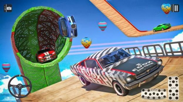 超跑巨型坡道特技3D(Car Stunt Drift)1