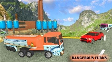 Offroad Water Tank Transport Truck Driving Game