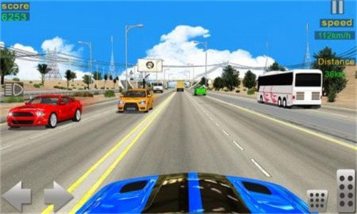 公路赛车汽车Highway Car Racing: Car Games截图4