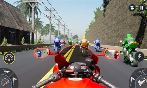 自行车赛车摩托骑士(Bike Racing Moto Rider Game)0