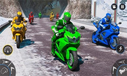自行车赛车摩托骑士(Bike Racing Moto Rider Game)截图2