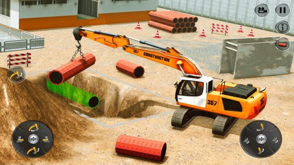 专业极端挖掘机模拟器(Ultra Excavator Simulator Pro)截图3