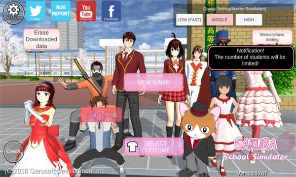 sakurablue20英文版敞篷车更新新动作(SAKURA SchoolSimulator)