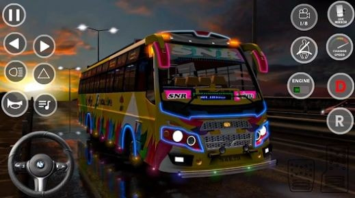 公共旅游巴士城市(Public Tourist Bus City Games)安卓手机游戏app2