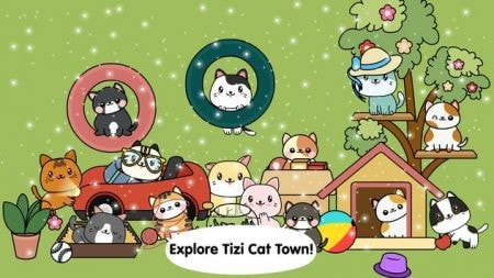 我的猫咪小镇游戏(Cat Town)