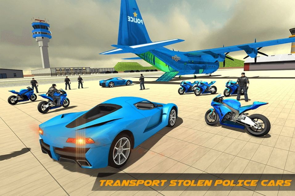 Police Transport And Shooting Game0