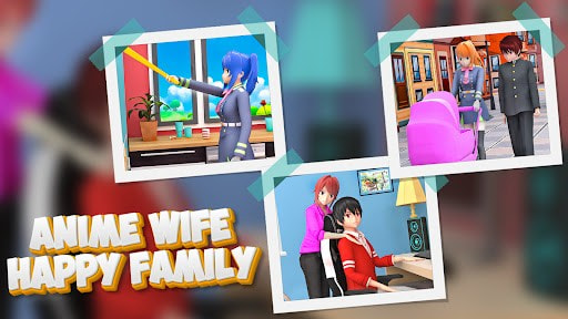 动漫妻子虚拟家庭3D(Anime Wife Virtual Family 3D)截图2