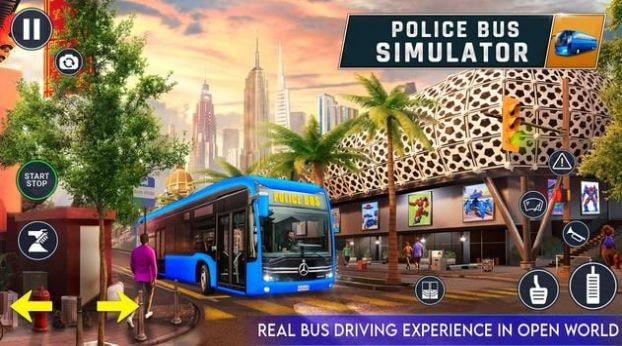 警车模拟器巴士(Police Bus Simulator)截图2