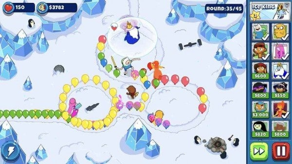 探险时光气球大战Bloons Adventure Time TD截图1