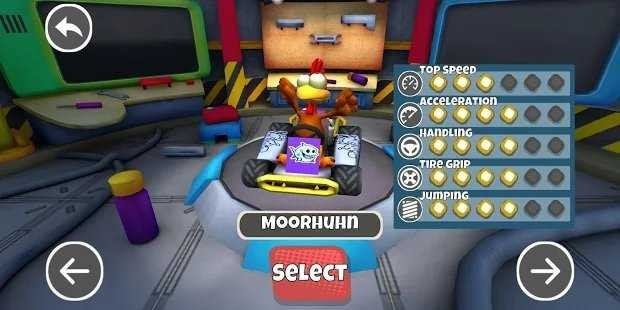 火鸡多人卡丁车(Moorhuhn Kart)最新手游游戏版0
