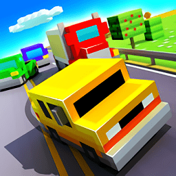 方块公路高速赛车安卓免费游戏app