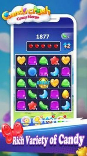 糖果粉碎疯狂合并(Candy Crush:Crazy Merge)