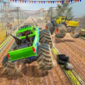 怪物卡车碰撞特技驾驶模拟器手机游戏最新款