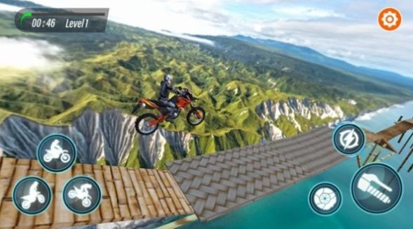 脚踏车特技3D(Bike Stunt 3D)截图1