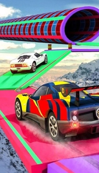 巨型坡道赛车终极驾驶安卓手机游戏app0