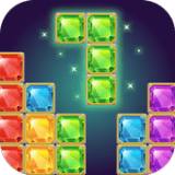 宝石块状拼图BlockPuzzle免费手机游戏app
