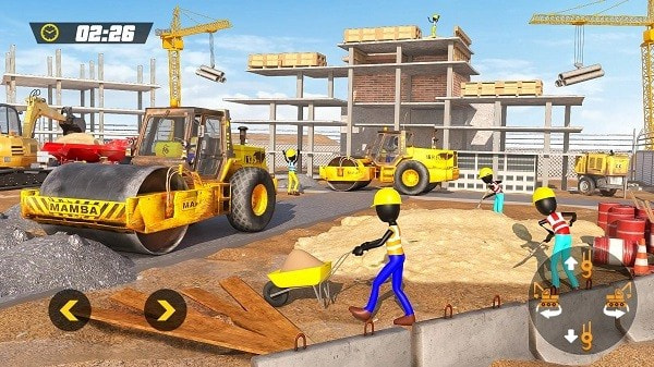 火柴人城市建设(Stickman City Construction Excavator)