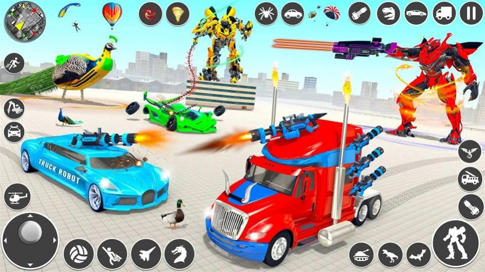 消防战士(Truck Game Car Robot)截图3