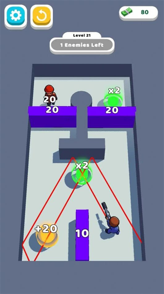 子弹疯狂3D(Bullet Frenzy 3d)截图2