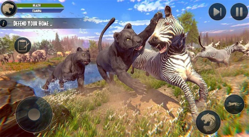 荒野豹动物生活模拟Wild Panther Animal Life Sim2