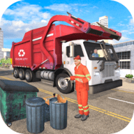 城市垃圾车模拟驾驶Trash Truck Driving手机下载