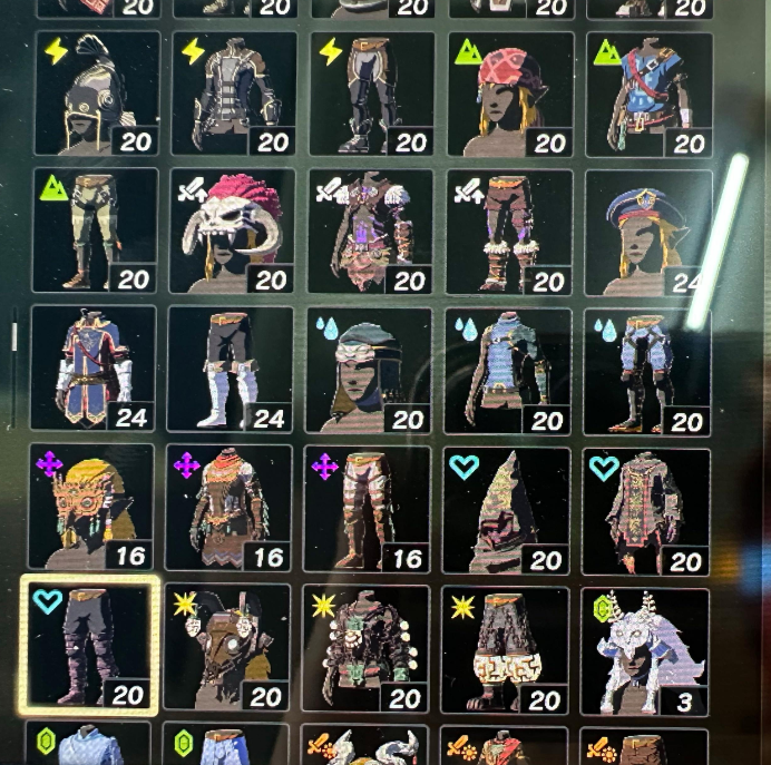 塞尔达传说王国之泪服装大全图片高清王国之泪服装大全图鉴分享