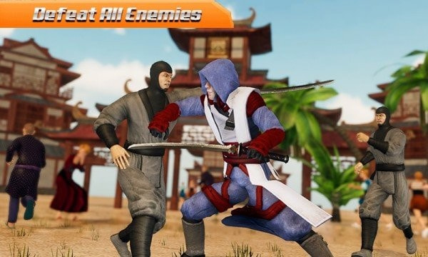 忍者英雄搏击Ninja King Fighting Games截图3