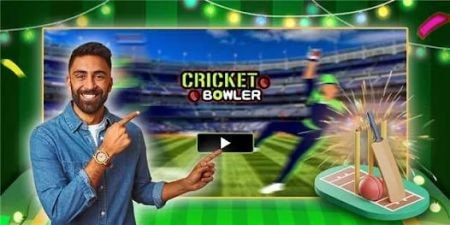 棒球投球手Cricket Bowler1