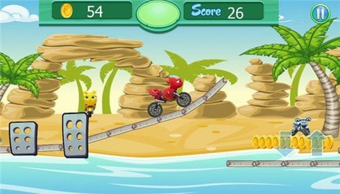 魔性的摩托冒险游戏Super Tricky Adventure Soom安卓手机游戏app0