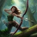 弓女主人小射箭女王BowMistress Archery Queen