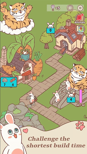 打工兔环游世界(Bonny Bunny: World Journey)免费手机游戏下载0