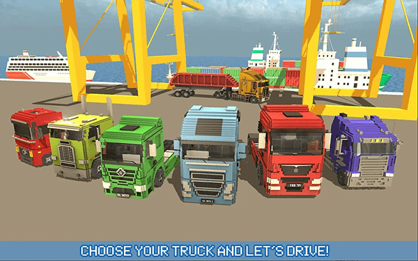 像素卡车城市运输(Blocky Truck Urban Transport)最新手游20231