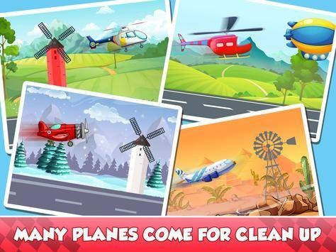 儿童飞机洗车库Kids Plane Wash And Workshop Garage游戏安卓下载免费1