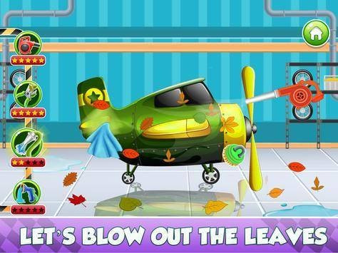 儿童飞机洗车库Kids Plane Wash And Workshop Garage游戏安卓下载免费0