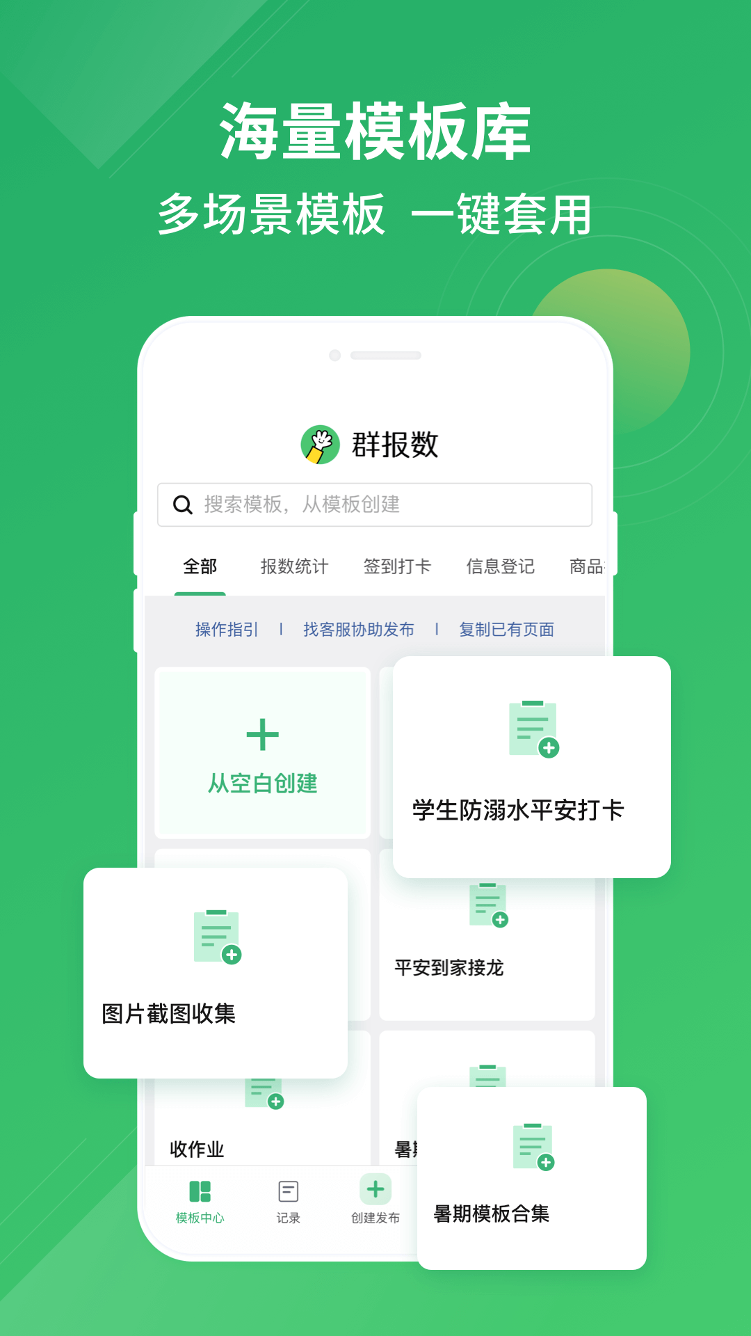 群报数