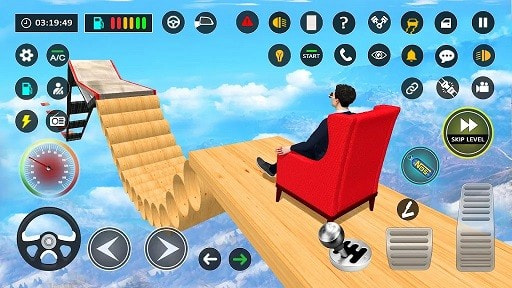 沙发特技赛车游戏(Sofa Games Mega Ramp)