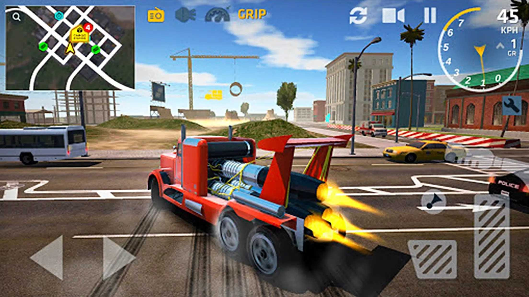 特技卡车模拟器(Stunt Truck Racing Simulator)截图4