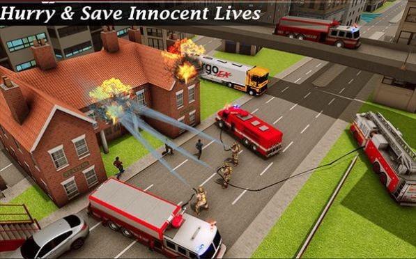 飞行消防卡车模拟器Flying Fire Truck Simulator