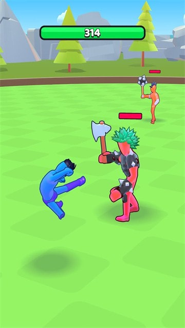 蓝人英雄Punch Hero截图2
