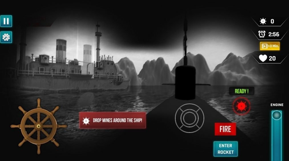 潜艇水雷模拟器（模拟潜艇鱼雷攻击）手游下载1
