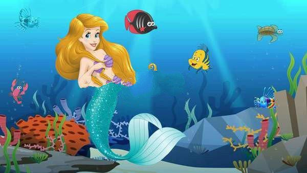 海底美人鱼世界3d(Mermaid simulator 3d game)免费手机游戏app1