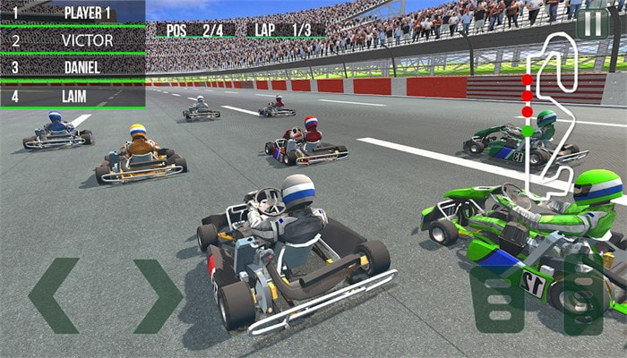 卡丁车骑士赛(Go Kart Racing Car Game)安卓中文免费下载2
