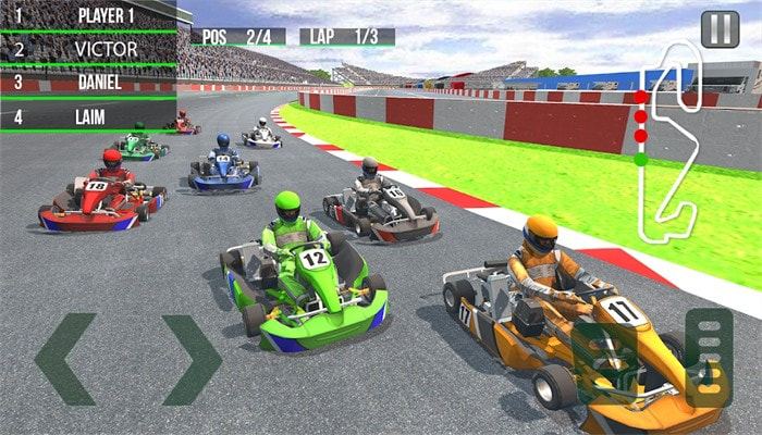 卡丁车骑士赛(Go Kart Racing Car Game)安卓中文免费下载1