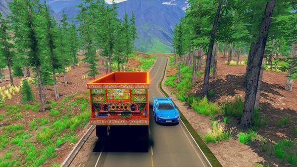 亚洲卡车驾驶模拟器Asian Truck Driving截图1