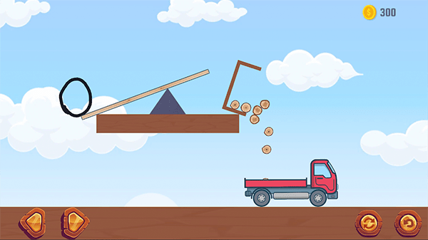 卡车难题绘制桥梁(Truck Puzzles)截图1