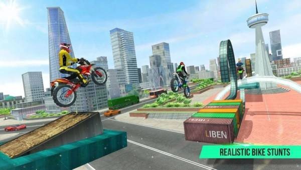 摩托车跳跃大师Bike Stunt Tricks Master手机游戏最新款1