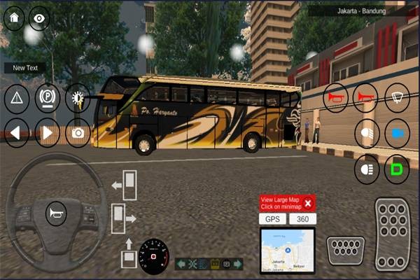 3D模拟公共汽车站Bus telolet simjulator 3D2023免费版2