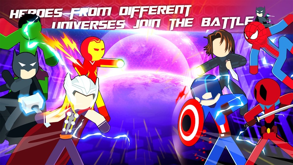 火柴人冠军争夺赛(Super Stickman Heroes Fight)手机版下载2