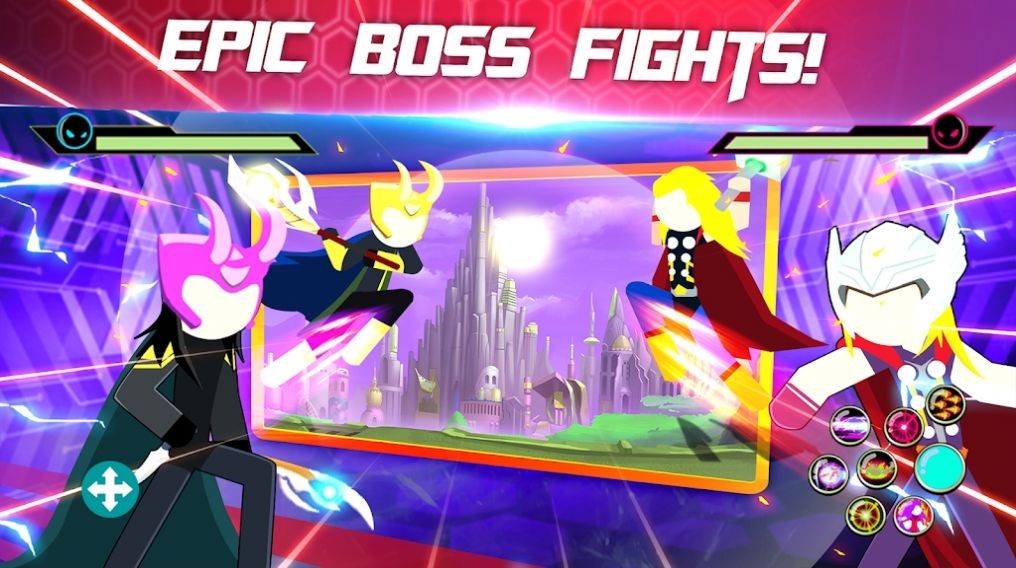 火柴人冠军争夺赛(Super Stickman Heroes Fight)手机版下载1