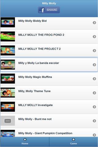 Milly Molly Cartoon and Puzzle